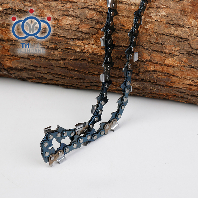 Ahşap kesme için farklı standart paslanmaz çelik testere zincirleri 3/8