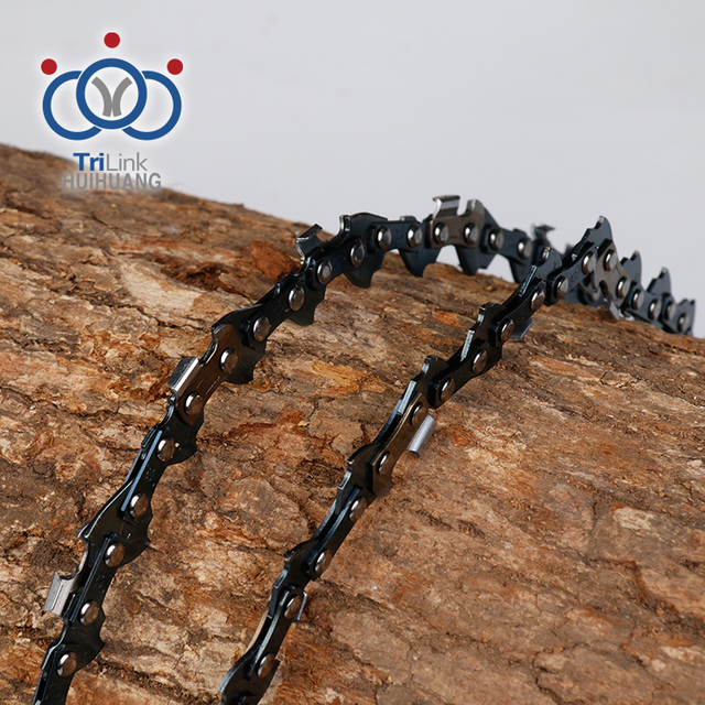 Yüksek kaliteli metal paslanmaz çelik kaydırma testere zincir bağlantıları ahşap kesme için