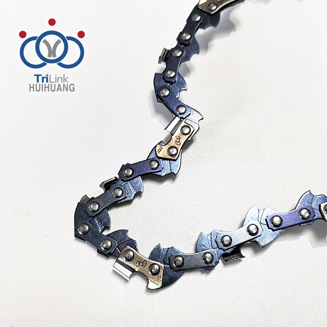 Testere Aksesuarları Farklı Silindirler Krom Kaplama Yarım Keski Testere Zinciri